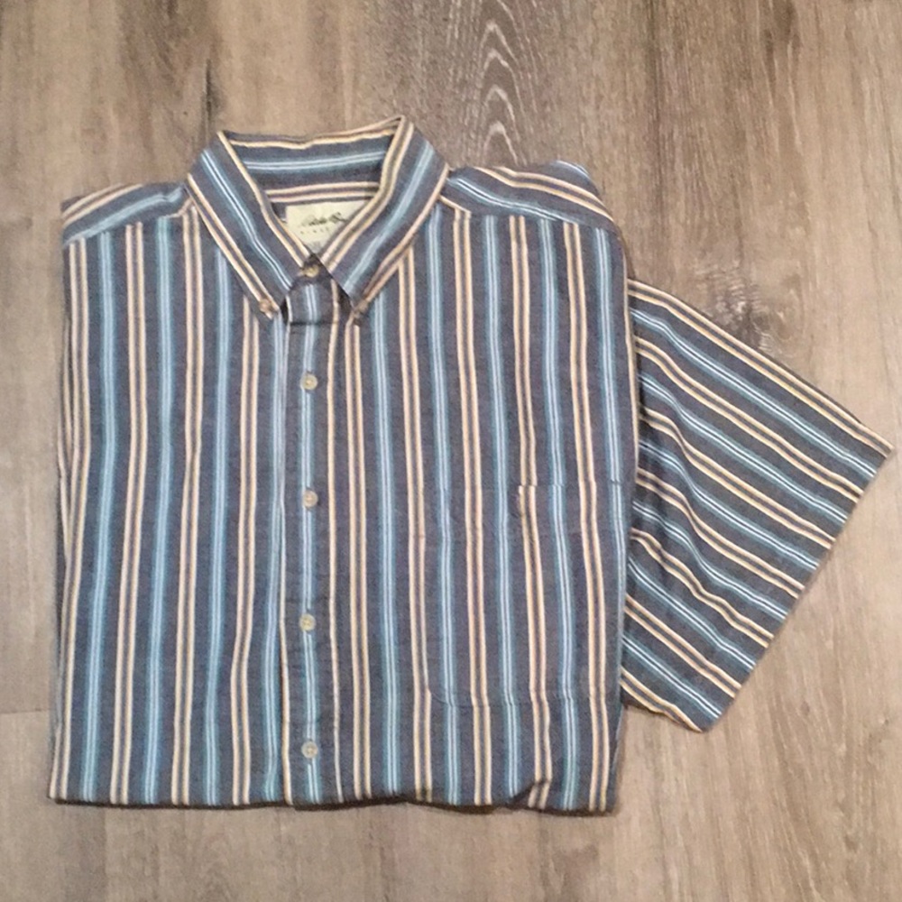 Eddie Bauer Men’s Short Sleeve Shirt, size XL